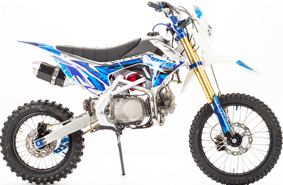 Питбайк Motoland (Мотолэнд) Apex125 синий