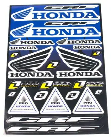 Наклейки набор D6026 Honda