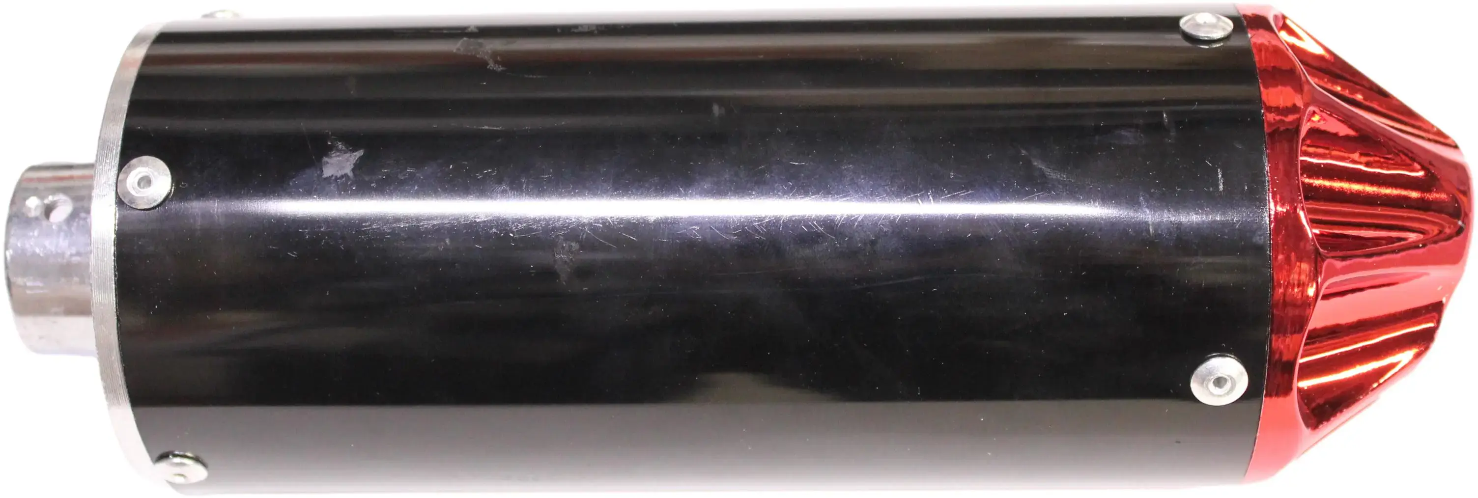Глушитель кросс CNC красный