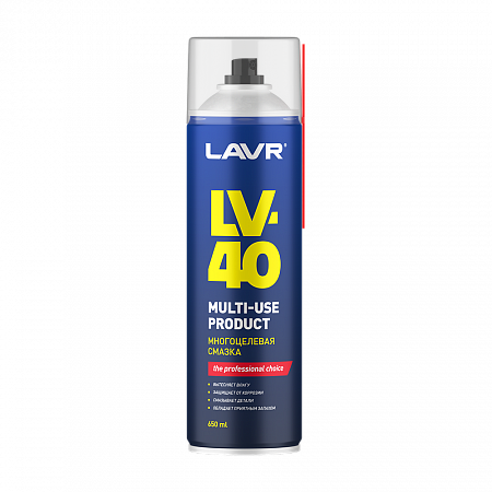 Смазка многоцелевая Lavr LV-40, 650 мл Смазка многоцелевая Lavr LV-40, 650 мл
