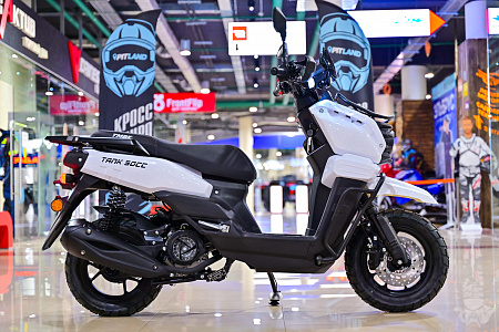 Скутер TMBK TANK (ТМБК Танк) 50cc, белый Скутер TMBK TANK (ТМБК Танк) 50cc, белый