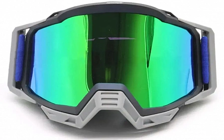 Кроссовые очки ROCKOT RM-386 (черный-серый/зеленая, REVO, Anti-Scratch/Anti-Fog) Кроссовые очки ROCKOT RM-386 (черный-серый/зеленая, REVO, Anti-Scratch/Anti-Fog)