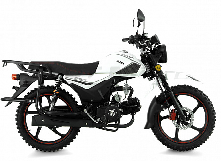 Мопед Rockot Alpha Offroad (Рокот Альфа Оффрод) M-12 Lux (белый глянцевый) Мопед Rockot Alpha Offroad (Рокот Альфа Оффрод) M-12 Lux (белый глянцевый)